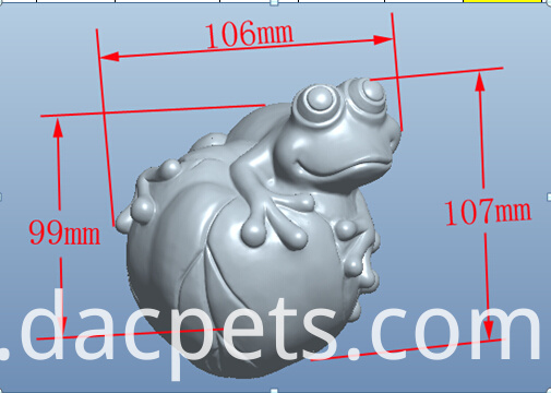 TPR rana de juguete TPR frog toy